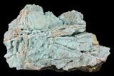 Sparkling Powder Blue Hemimorphite - Mine, Arizona #118458-1